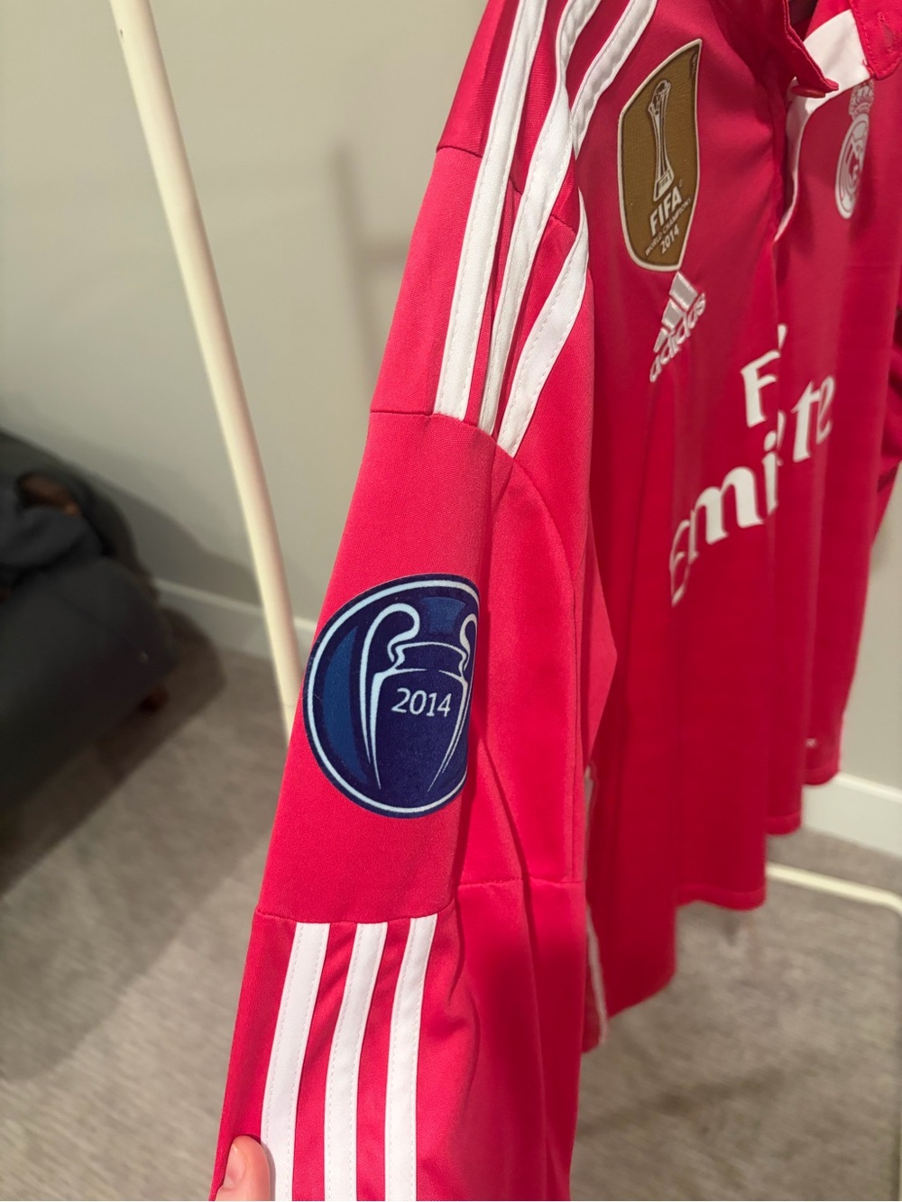 Adidas Ronaldo Real Madrid Fly Emirates Long-Sleeve Jersey - Picture 5 of 5